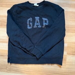 GAP Kid’s Black Crewneck Sweater